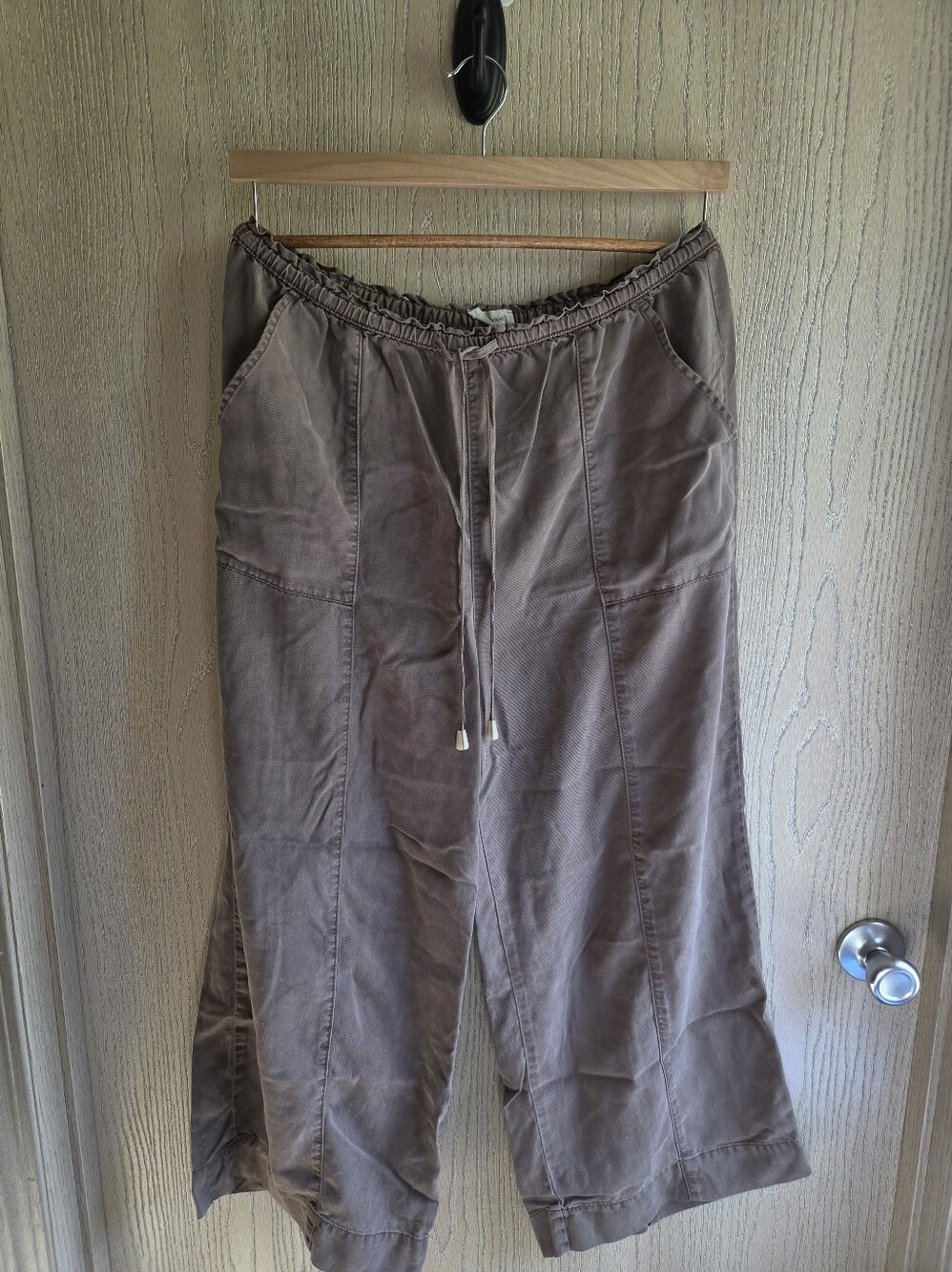 Joie Drawstring Wide Leg Pants